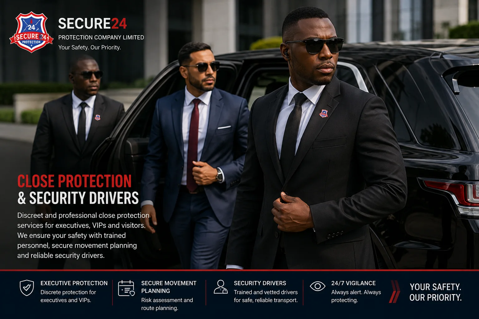 Close Protection & Security Drivers